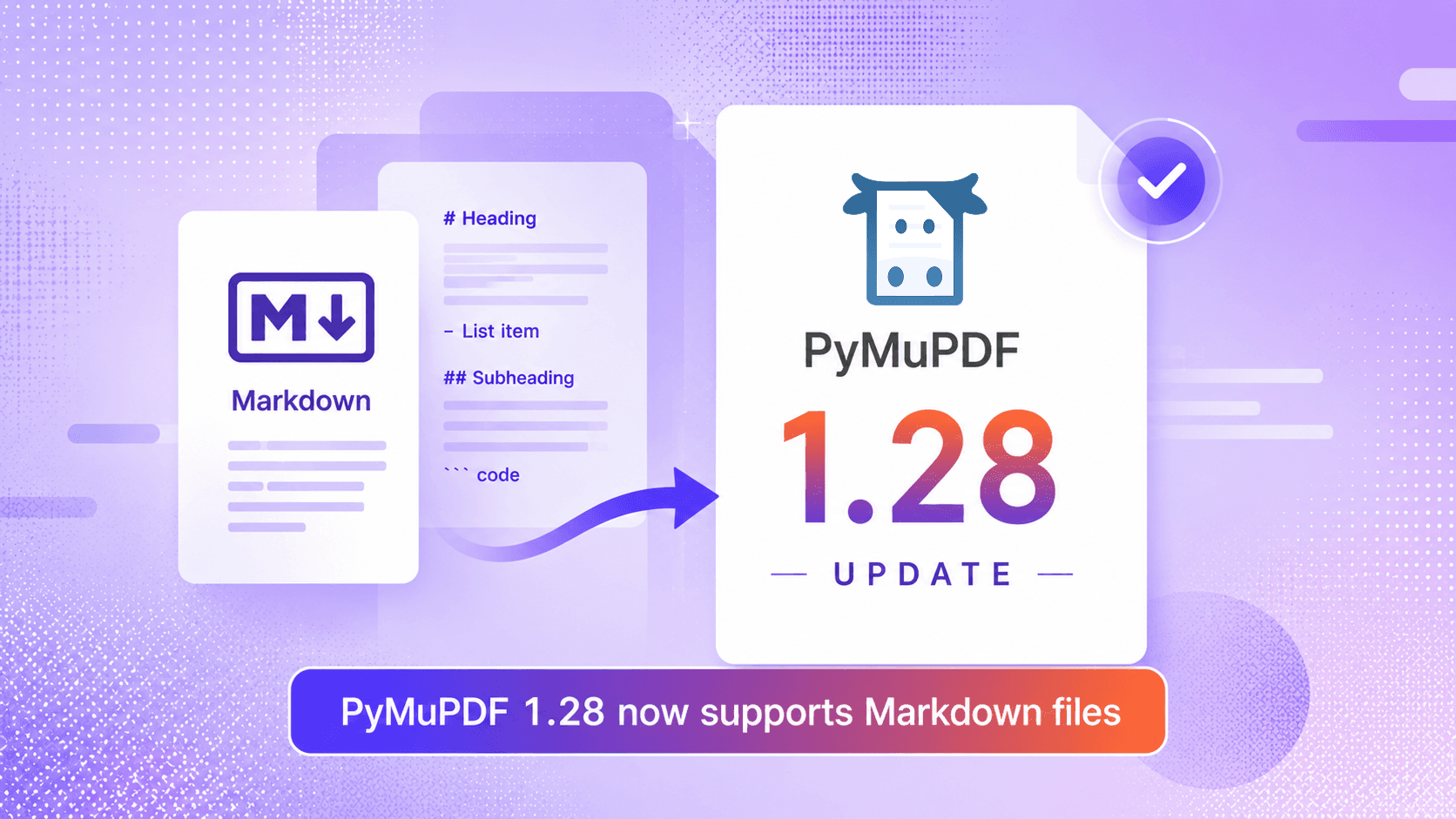 PyMuPDF 1.28 and Markdown