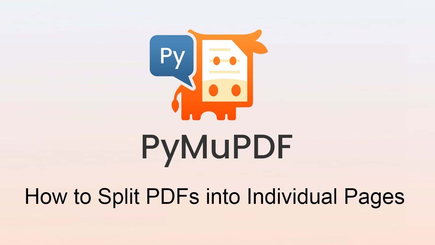 How To Split PDFs