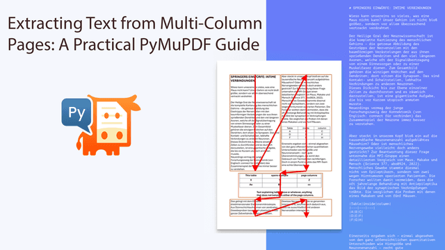 Extracting Text from Multi-Column Pages: A Practical PyMuPDF Guide ...