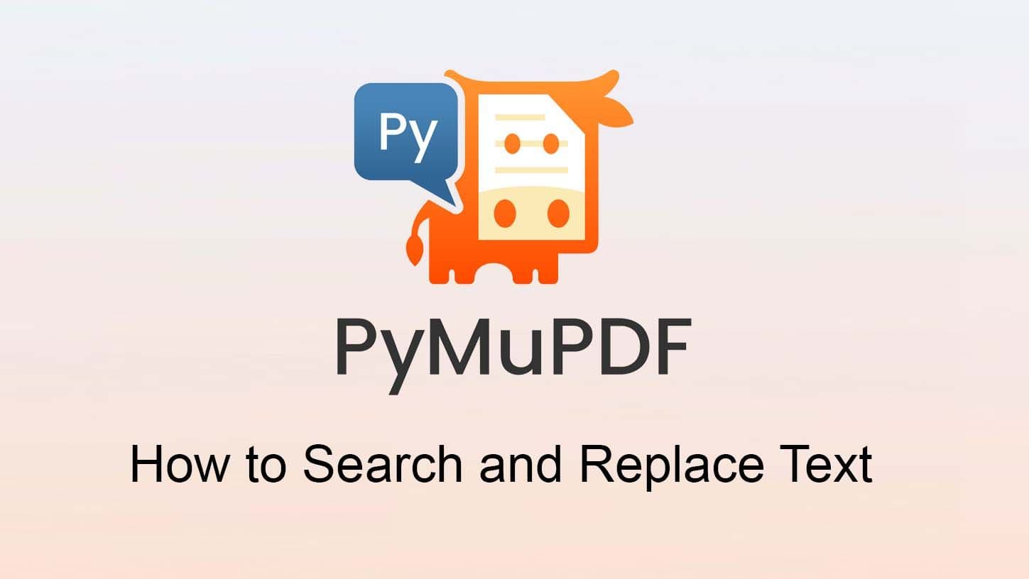 How to Search and Replace Text in PDFs Using PyMuPDF