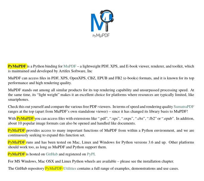 Advanced Text Manipulation Using PyMuPDF | Artifex